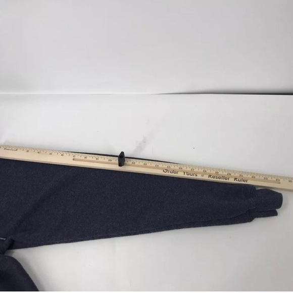 Champion Eco Hoodie Men’s Medium – Blue Pullover Sweatshirt Recycled Cotton - Picture 6 of 14